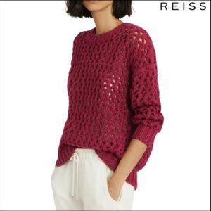 Reiss Open Knit Sweater NWOT size medium